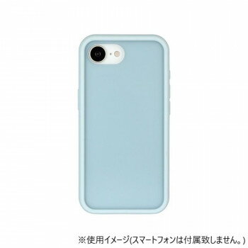 IIIIfit プランプフレーム iPhone16e対応 ケース ライトブルー IFT-179LBL【メーカー直送：代金引換不可：同梱不可】【北海道・沖縄・離島は配達不可】