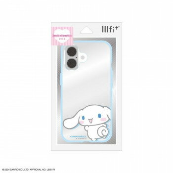 サンリオ IIIIfit Clear iPhone16対応 ケース シナモロール SANG-446CN【配送方法:メール便/同梱不可/代引不可/日時指定不可】【北海道・沖縄・離島は配達不可】