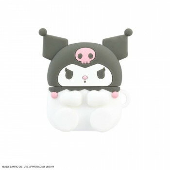 サンリオ AirPods 4対応シリコンケース クロミ SANG-496KU【メーカー直送：代金引換不可：同梱不可】【北海道・沖縄・離島は配達不可】