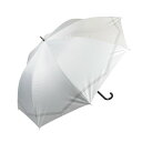 藤田屋 晴雨兼用長傘ジャンプ 58cm 晴雨兼用ジャンプ ボーダーリボン ホワイト SJ-2551(KT)【メーカー直送:代金引換不可:同梱不可】【北海道・沖縄・離島は配達不可】