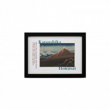 大西賢製販 ILLU ME 北斎 山下白雨 A5 ブラック IMJ4-BK5【メーカー直送：代金引換不可：同梱不可】【北海道・沖縄・離島は配達不可】
