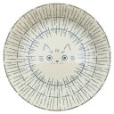 三郷陶器 Mikke パスタプレート(ネコ) 6826-31【メーカー直送:代金引換不可:同梱不可】【北海道・沖縄・離島は配達不可】