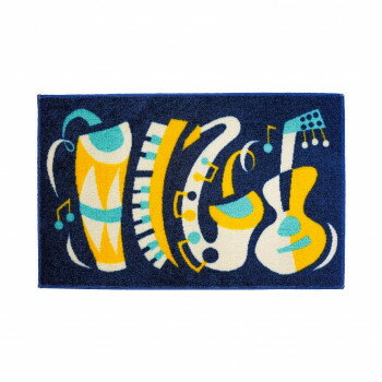 (クリーンテックス) 玄関マット DAY STARTER musical instrument 45×75cm【メーカー直送：代金引換不可：同梱不可】【北海道・沖縄・離島は配達不可】