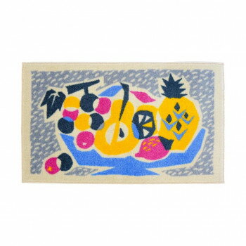 (クリーンテックス) 玄関マット DAY STARTER fruit 45×75cm【メーカー直送：代金引換不可：同梱不可】【北海道・沖縄・離島は配達不可】