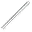 ORIONS グランデ方眼みぞ付カッティング定規 40cm GCT-40【メーカー直送:代金引換不可:同梱不可】【北海道・沖縄・離島は配達不可】