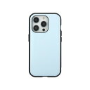 IIIIfit iPhone15 Pro対応ケース ライトブルー IFT-156LBL【メーカー直送:代金引換不可:同梱不可】【北海道・沖縄・離島は配達不可】