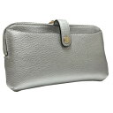 Pisoraro(ピソラロ)10カラースマホポシェット シルバー PR184【メーカー直送:代金引換不可:同梱不可】【北海道・沖縄・離島は配達不可】