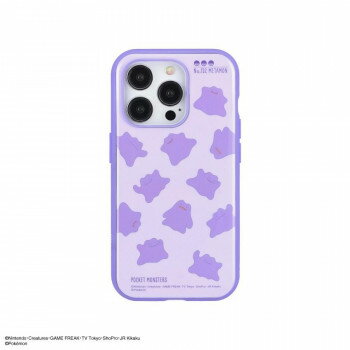ポケットモンスター IIIIfit iPhone15 Pro対応ケース メタモン POKE-867C【配送方法:メール便/同梱不可/代引不可/日時指定不可】【北海道・沖縄・離島は配達不可】