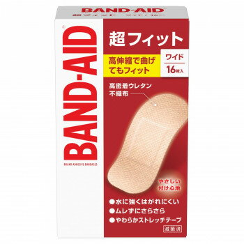 バンドエイド 超フィット ワイド 16枚 829832【メーカー直送:代金引換不可:同梱不可】【北海道・沖縄・離島は配達不可】 バンドエイド 超フィット ワイド 16枚 829832【メーカー直送:代金引換不可:同梱不可】【北海道・沖縄・離島は配達不可】