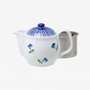 西海陶器 波佐見焼 風花 SSポットU 青 20425【メーカー直送:代金引換不可:同梱不可】【北海道・沖縄・離島は配達不可】