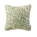 川島織物セルコン Morris Design Studio ウィローボウ 背当クッションカバー 45×45cm LL1716A G グリーン【メーカー直送:代金引換不可:同梱不可】【北海道・沖縄・離島は配達不可】