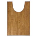 木目調トイレマット ロング(60×100cm) ダークオーク【メーカー直送:代金引換不可:同梱不可】【北海道・沖縄・離島は配達不可】(3)