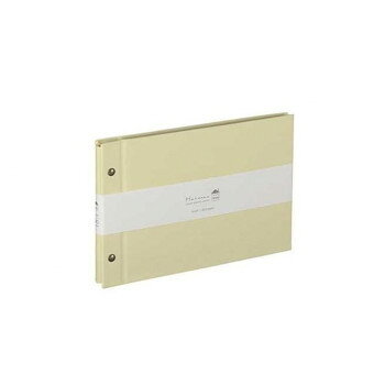 ナカバヤシ ハルマー ビス式フリーアルバム A5 イエロー・A-HRA5-101-Y【メーカー直送：代金引換不可：同梱不可】【北海道・沖縄・離島は配達不可】