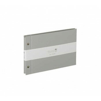 ナカバヤシ ハルマー ビス式フリーアルバム A5 グレー・A-HRA5-101-N【メーカー直送：代金引換不可：同梱不可】【北海道・沖縄・離島は配達不可】