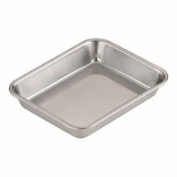 18-8 角バット　手札判　ABT01030【メーカー直送：代金引換不可：同梱不可】【北海道・沖縄・離島は配達不可】(3.0)