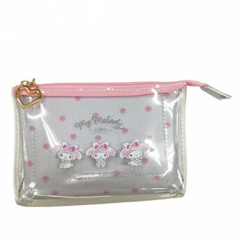 サンリオキャラクターズ クリアミニWポーチ マイメロディ SR34-16MM【メーカー直送：代金引換不可：同梱不可】【北海道・沖縄・離島は配達不可】