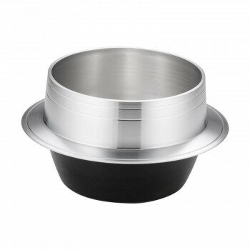 ナカオ　アルミ鋳物　小釜　(カン無)　20cm　QKM6720【メーカー直送：代金引換不可：同梱不可】【北海..