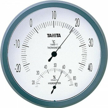 タニタ温湿度計　TT492　グレー【メーカー直送：代金引換不可：同梱不可】【北海道・沖縄・離島は配達..
