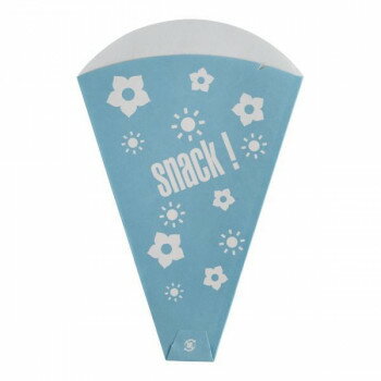 遠藤商事　クレープ袋　(100枚入)　ブルー　XHK0402【メーカー直送：代金引換不可：同梱不可】【北海道・沖縄・離島は配達不可】