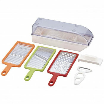 ステンレススライサーセット ME-7290 8288-966【メーカー直送：代金引換不可：同梱不可】【北海道・沖縄・離島は配達不可】