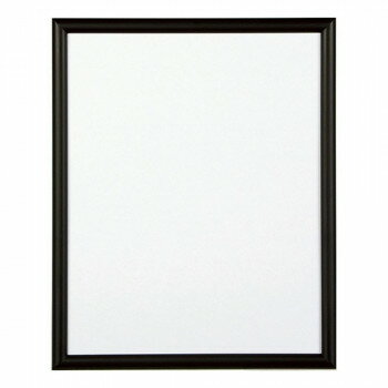 A.P.J. 木製フレーム D型フレーム A4サイズ(210×297mm)　ブラック・1000014203【メーカー直送：代金引換不可：同梱不可】【北海道・沖縄・離島は配達不可】