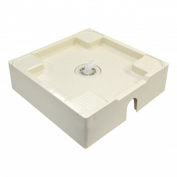 テクノテック 洗濯機用床上配管対応防水パン TPU640-W1-F1 開口有専用排水トラップ付専用フレキ付 アイ..