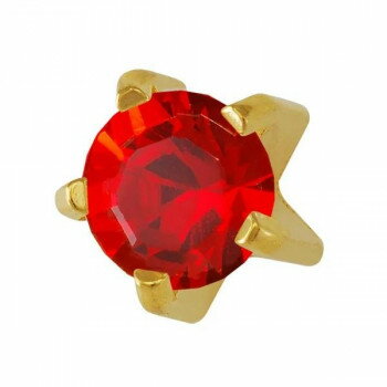 JPS セイフティピアッサー 耳用ロングタイプ ゴールドカラー(純金処理医療用ステンレス) 7月 7M107YL【..