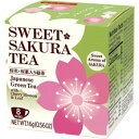 ティーブティック スイートサクラティー 緑茶 16g(2g×8袋)×12セット 52151【メーカー直送:代金引換不可:同梱不可】【北海道・沖縄・離島は配達不可】