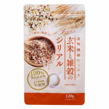 ※パッケージ、デザイン等は予告なく変更される場合があります。※画像はイメージです。商品タイトルと一致しない場合があります。国内産100％の穀物をバランスよく16種類ブレンドしたシリアルです。内容量120gサイズ250mm×150mm×80m...