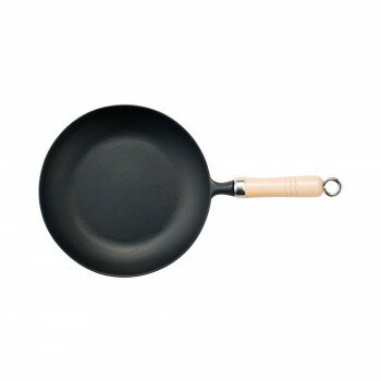 其它 - 岩鋳　南部鉄器　オムレツパン24(木柄付) 24006【メーカー直送：代金引換不可：同梱不可】【北海道・沖縄・離島は配達不可】