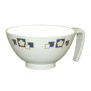 台和 取っ手付飯碗 梅花(青) HS-N43 806095【メーカー直送:代金引換不可:同梱不可】【北海道・沖縄・離島は配達不可】
