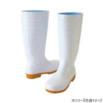 アイトス 4437 長靴(先芯入り) ホワイト 27.0cm【メーカー直送：代金引換不可：同梱不可】【北海道・沖縄・離島は配達不可】