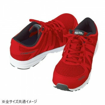 アイトス 51649 セーフティシューズ(男女兼用) レッド 27.0cm【メーカー直送：代金引換不可：同梱不可】【北海道・沖縄・離島は配達不可】