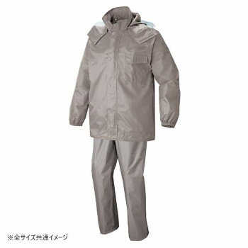 アイトス レインスーツ グレー 5L 562407【メーカー直送：代金引換不可：同梱不可】【北海道・沖縄・離..