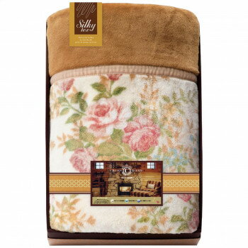 厚手の衿付マイヤー毛布 AP2480 9308-037【メーカー直送：代金引換不可：同梱不可】【北海道・沖縄・離島は配達不可】