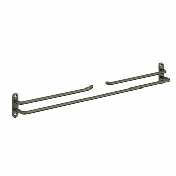 シロクマ B形二段掛棒 400mm アンバー塗装 NH-4【メーカー直送：代金引換不可：同梱不可】【北海道・沖縄・離島は配達不可】