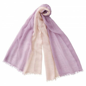 ケイズクリエーション オーガニックコットン キャメル混ストール(パープル) KSU08020PL 5369-043【メーカー直送：代金引換不可：同梱不可】【北海道・沖縄・離島は配達不可】
