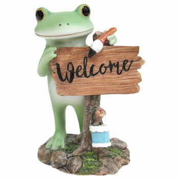 Copeau(コポー) ウェルカムボードとカエル 72265【メーカー直送：代金引換不可：同梱不可】【北海道・沖縄・離島は配達不可】