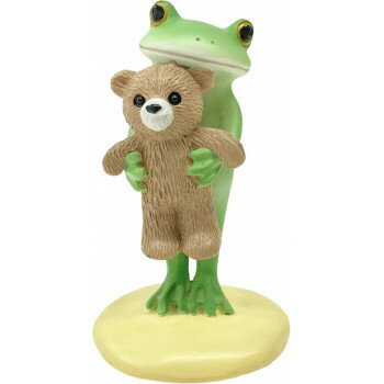 コポー クマを抱っこするカエル 74033【メーカー直送：代金引換不可：同梱不可】【北海道・沖縄・離島は配達不可】