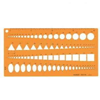 バンコ テンプレート 202-05 20205【メーカー直送：代金引換不可：同梱不可】【北海道・沖縄・離島は配達不可】