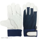 小野商事 エース 豚クレスト 背抜き手袋 マジックテープ Mサイズ AG508【メーカー直送:代金引換不可:同梱不可】【北海道・沖縄・離島は配達不可】