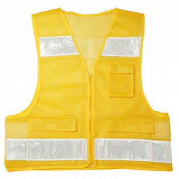 小野商事 エース パトロールベスト イエロー NO.90854【メーカ...(4)