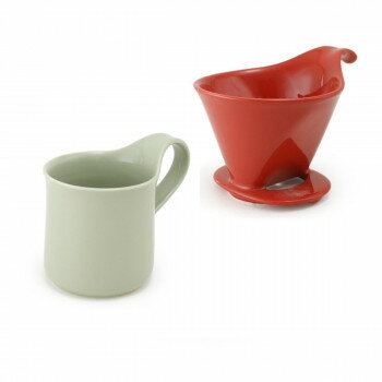 ZERO JAPAN(ゼロジャパン) ドリッパー＆カフェマグセット ドリッパートレイ付 DMZ-16 TO/MI【メーカー..