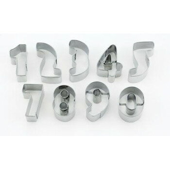 佐藤金属興業 SALUS クッキーカッター ナンバー【メーカー直送：代金引換不可：同梱不可】【北海道・沖縄・離島は配達不可】