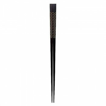 佐藤金属興業 箸 黒檀細石(さざれいし) 黄【メーカー直送：代金引換不可：同梱不可】【北海道・沖縄・離島は配達不可】