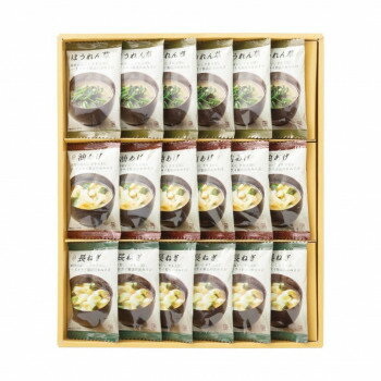 美味心 フリーズドライ味噌汁ギフト TK-BO 4219-035【メーカー直送:代金引換不可:同梱不可】【北海道・沖縄・離島は配達不可】