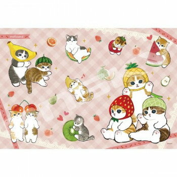 ジグソーパズル 300ピース mofusand もぎたてふるーつ 300-3027【メーカー直送：代金引換不可：同梱不可】【北海道・沖縄・離島は配達不可】(3.0)