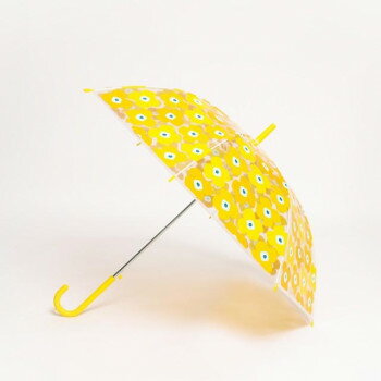 gnocco(ニョッコ) 長傘 フラワー イエロー SY15-FL-1YL【メーカー直送：代金引換不可：同梱不可】【北海道・沖縄・離島は配達不可】