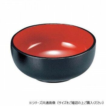 福井クラフト TA4寸三日月鉢黒羽ケ目内朱天黒 38021835【メーカー直送：代金引換不可：同梱不可】【北海道・沖縄・離島は配達不可】