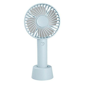 グローバル・ジャパン Oluハンディファン ライトブルー【メーカー直送：代金引換不可：同梱不可】【北海道・沖縄・離島は配達不可】